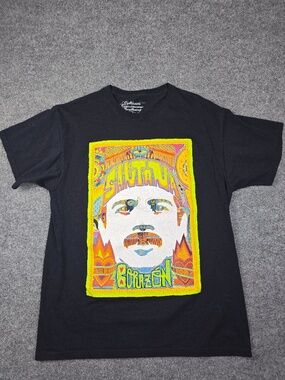Santana Corazon 2014 Tour Shirt - Psychedelic Graphic Band Tee - Large